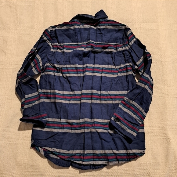 The Children's Place boys size 3T striped long sleeve shirt, New - Picture 4 of 4